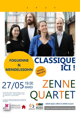 Classique Ici ! Zenne Quartet