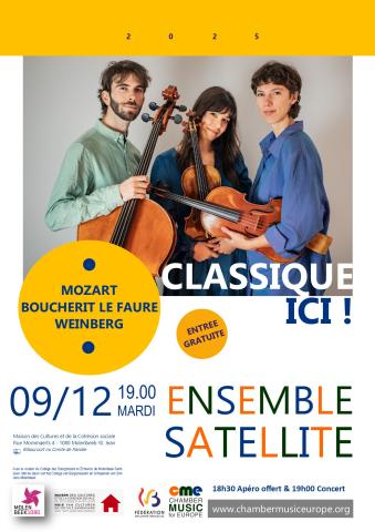 Classique Ici ! Ensemble Satellite