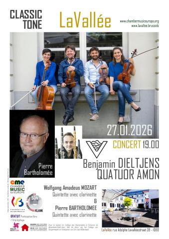 LaVallée Quatuor Amôn & Benjamin Dieltjens